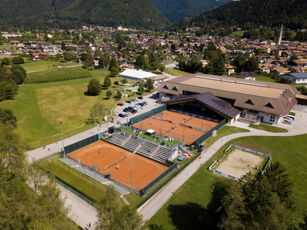 Panoramica del Tennis Club Pinzolo